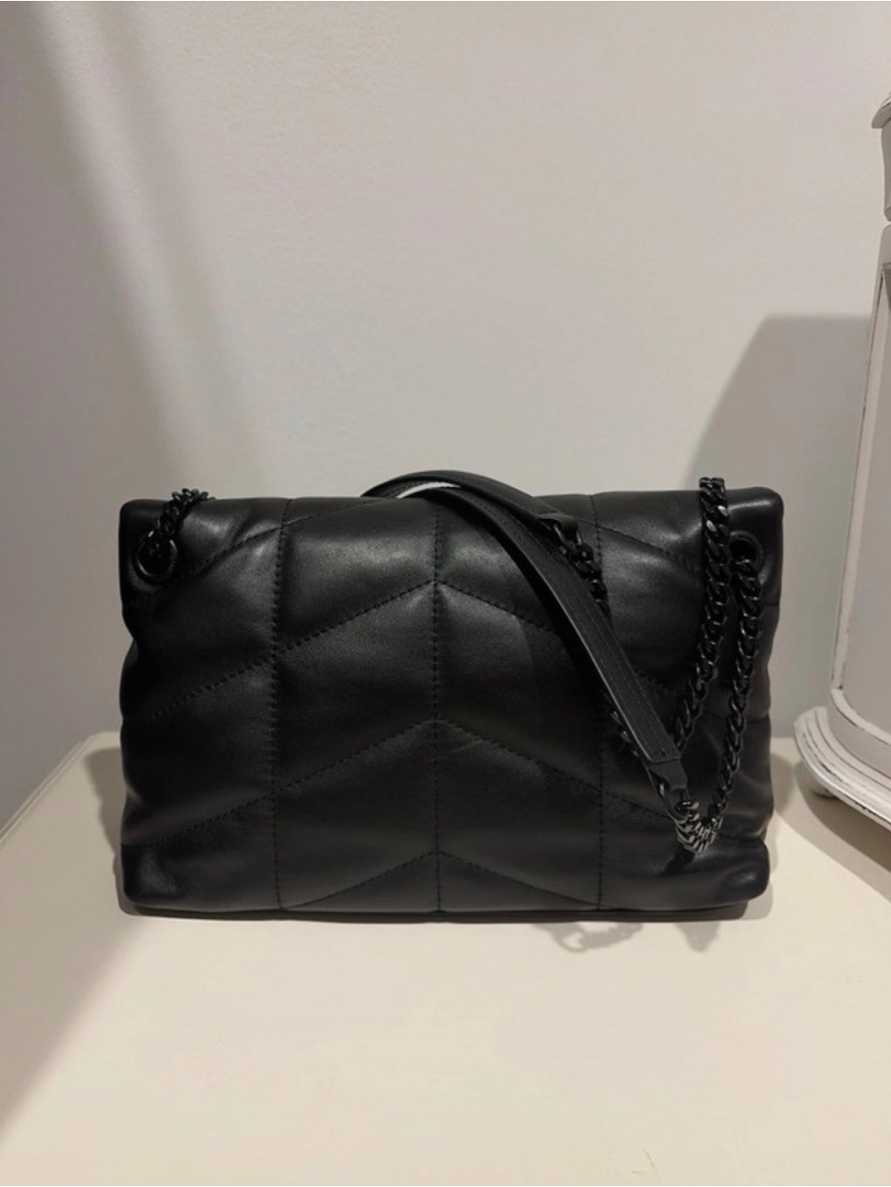 Black Quilted Purse - Picture 2 of 4